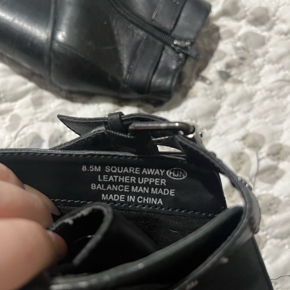 Aerosoles Block Heeled Boots with Buckle Accents - Picture 7 of 7